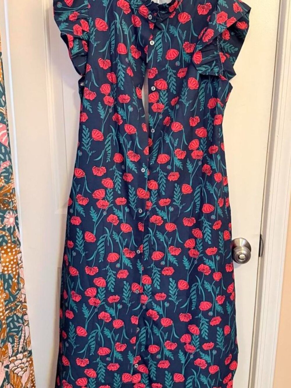 NWT Wenrine Sleeveless Poppy Dress